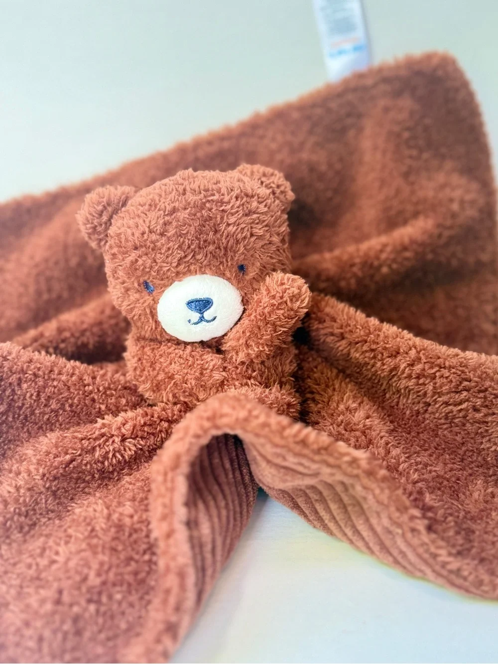 Carter’s Just One You Brown Bear Security Blanket Lovey 68344, Very Clean Cond.